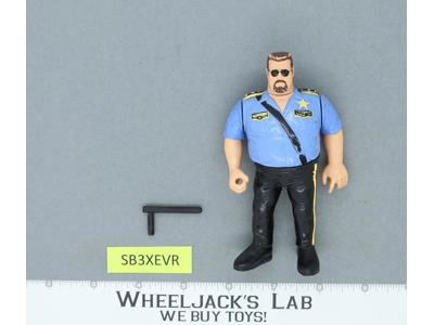 Big Boss Man 100% Complete WWF WWE WrestlingHasbro 1990 Vintage Action Figure