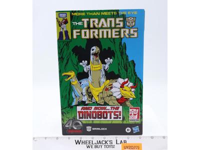 Comic Edition Grimlock Transformers 40th Anniversary 2024 Hasbro NEW SEALED