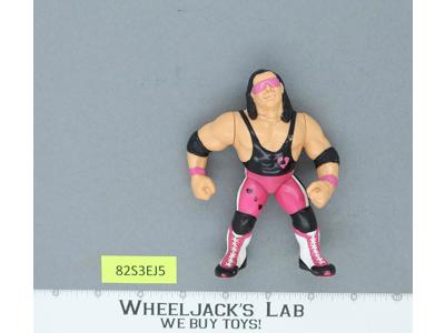 Bret Hart PINK HEART WWF WWE Hasbro Complete Wrestling 1992 Titan Action Figure