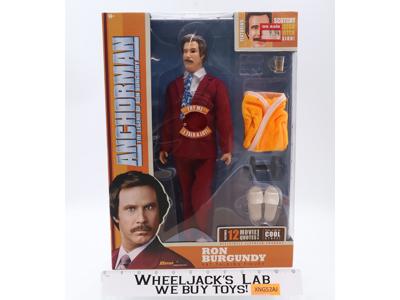 Ron Burgundy 13" Talking Figure Anchorman 2013 Beeline Creative NEW SEALED