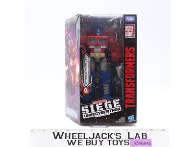 Optimus Prime Transformers Siege War For Cybertron WFC 2018 Hasbro NEW SEALED