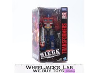 Optimus Prime Transformers Siege War For Cybertron WFC 2018 Hasbro NEW SEALED