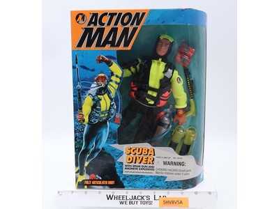 Scuba Diver Action Man Hasbro 1993 12" Action Figure NEW SEALED