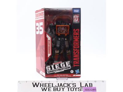 Soundblaster Transformers Siege WFC 35th Anniv. 2019 Hasbro Figure NEW SEALED