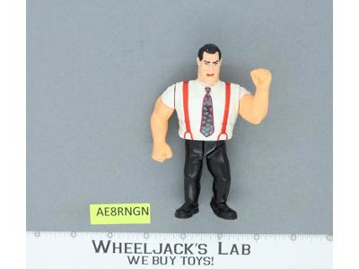 Irwin R. Schyster IRS 100% Complete WWF WWE Wrestling 1990 Hasbro Vintage Figure