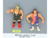 Steiner Brothers 100% Complete WWF WWE Wrestling 1991 Hasbro Vintage Action