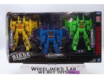 Rainmakers Seekers 3-Pack Transformers WFC Siege 2019 Hasbro Figures NEW SEALED