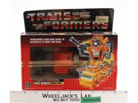 Sandstorm 100% Complete W/BOX & INSERT1986 G1 Transformers Vintage METAL TOES