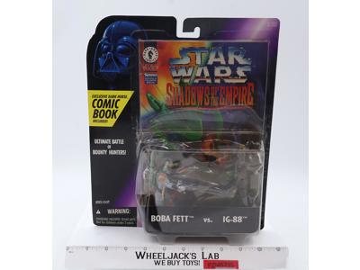Boba Fett vs IG-88 Star Wars Shadows of the Empire 1996 Kenner NEW SEALED
