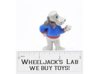 Pound Puppies Miniature PVC Figure Cooler NO BUTTONS Tonka Employee Owned