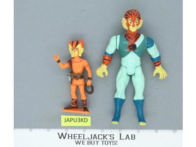 Tygra and Wilykat Young Version 100% Complete Thundercats LJN 1986 Vintage