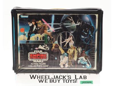 Star Wars Vinyl Collector's Case W/ Insert + STICKERS 1977 Kenner Carry Case