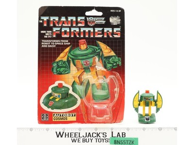 Cosmos 100% Complete W/CARDBACK & BUBBLE G1 Transformers 1985 Vintage Figure