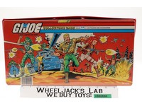 GI Joe Collectors Case 24 Action Figures W/ TRAYS 1984 Tara Toy Accessory
