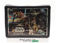 Star Wars Vinyl Collector's Case W/ Insert + STICKERS 1977 Kenner Carry Case