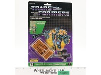 Swindle 100% Complete W/CARDBACK & BUBBLE UNUSED STICKERS 1986 G1 Transformers