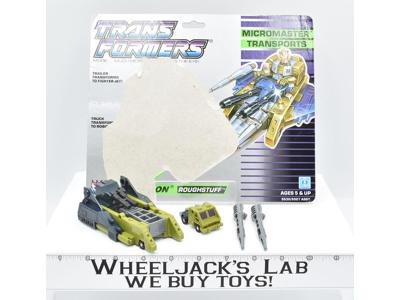 Roughstuff Micromaster W/ CARDBACK Vintage 1989 G1 Transformers Action Figure