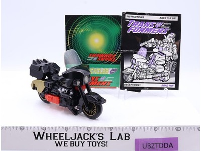 G2 Road Pig Laser Cycles 100% Complete 1994 Hasbro Transformers Figure WORKS
