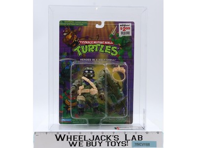 Delta Team Don WHITE VAR. AFA GRADED 80+ 80/80/85 TMNT 1999 Playmates Figure NEW