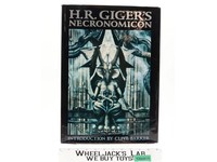 H.R. Giger's Necronomicon AUTOGRAPHED 2005 9th Printing Morpheus Int Clive Baker