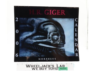 H. R. Giger 2006 Calendar of the Fantastique Morpheus Fine Art Frameable VGC