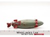 SSN7 Submarine Tin Litho Wind-up Works! 1950s Marusan SAN Japan 8" Toy