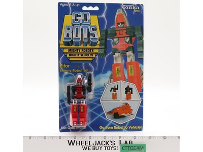 Fitor Enemy Jet Mighty Robots 1983 Tonka Gobots Vintage Action Figure NEW SEALED