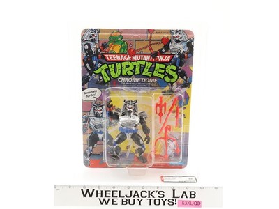 Chrome Dome AFA GRADED 85 85/80/85 TMNT 45-Back 1991 Playmates NEW SEALED