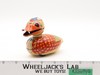 Cute Quacky Duck Tin Litho Movable Head 1950s Alps Japan Vintage Friction Toy