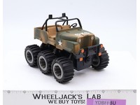 CBS Toys High Risers 6x6 Military Jeep 1983 Battery Operated Vehicle Vtg WORKS