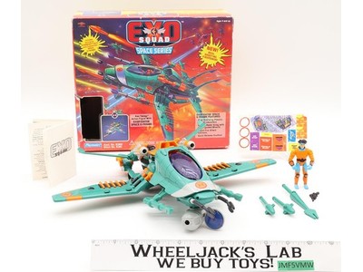 Kaz Takagi W/ Exofighter Space E-Frame Exo Squad 1994 Playmates Action Figure