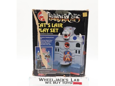 Cat's Lair Mini Playset 100% Complete Thundercats 1986 Kidworks Action Figure