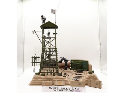 S.A.V.A.G.E. Strike Headquarters 100% Complete Rambo 1985 Coleco Action Figure