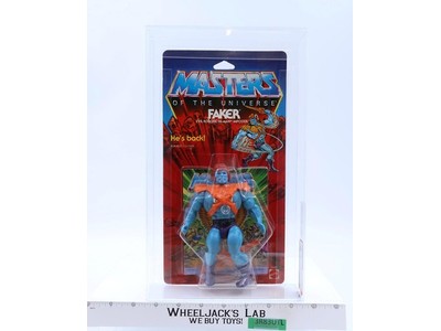 Faker AFA GRADED 80 80/85/85 12-Back Masters of the Universe MOTU Mattel NEW