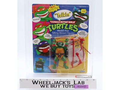 Talkin' Raphael *READ*Toxic Crusader Flyer AFA GRADED 85 85/80/85 TMNT Playmates