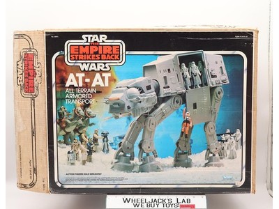 At-At Imperial Walker 100% Complete WORKS Star Wars ESB 1981 Kenner Vehicle