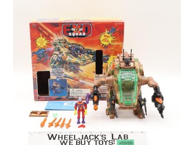 Livanus W/ Troop Transport Light Attack E-Frame Exo Squad 1994 Playmates Figure