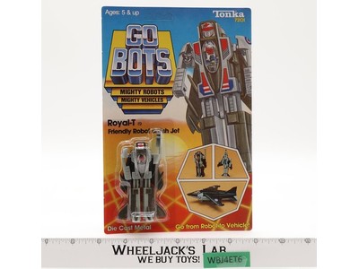 Royal-T Friendly Robot British Jet Gobots 1984 Tonka Action Figure NEW SEALED