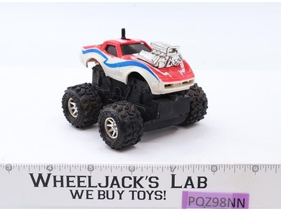 Chevy Corvette RED 4x4 Roadbusters LJN Rough Riders Stomper 1983 Vtg Light Works