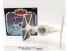 White Imperial Tie Fighter NICE 100% Complete Star Wars 1978 Kenner Vehicle