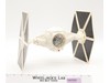White Imperial Tie Fighter NICE 100% Complete Star Wars 1978 Kenner Vehicle