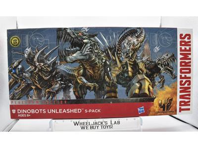 Dinobots Unleashed AOE 5 Pack MISB Generations Platinum Edition Transformers