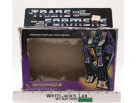 Skywarp EMPTY BOX ONLY G1 Transformers 1985 Hasbro Vintage Action Figure