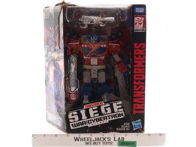 Optimus Prime Galaxy Upgrade Transformers Siege WFC 2018 Hasbro NEW SEALED