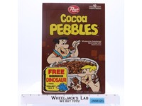 The Flintstones Cocoa Pebbles Cereal 1992 Post Vintage EMPTY BOX