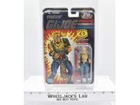 Buzzer NEW W Star Case GI Joe 25th Anniversary 2007 Hasbro Action Figure
