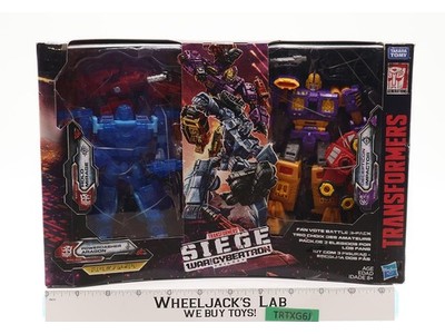 Mirage Aragon & Impactor Transformers Siege WFC 2019 Hasbro Figure NEW MIB