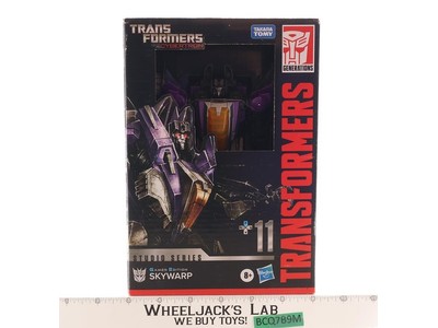 Skywarp 11 Transformers WFC Studio Series Gamer Edition Hasbro Figure NEW SEALED