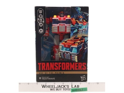 Heatwave Transformers Age of the Primes 2025 Hasbro Action Figure NEW SEALED