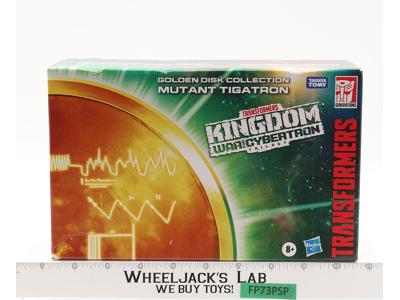 Golden Disk Collection Tigatron Transformers Kingdom WFC 2021 Hasbro NEW SEALED